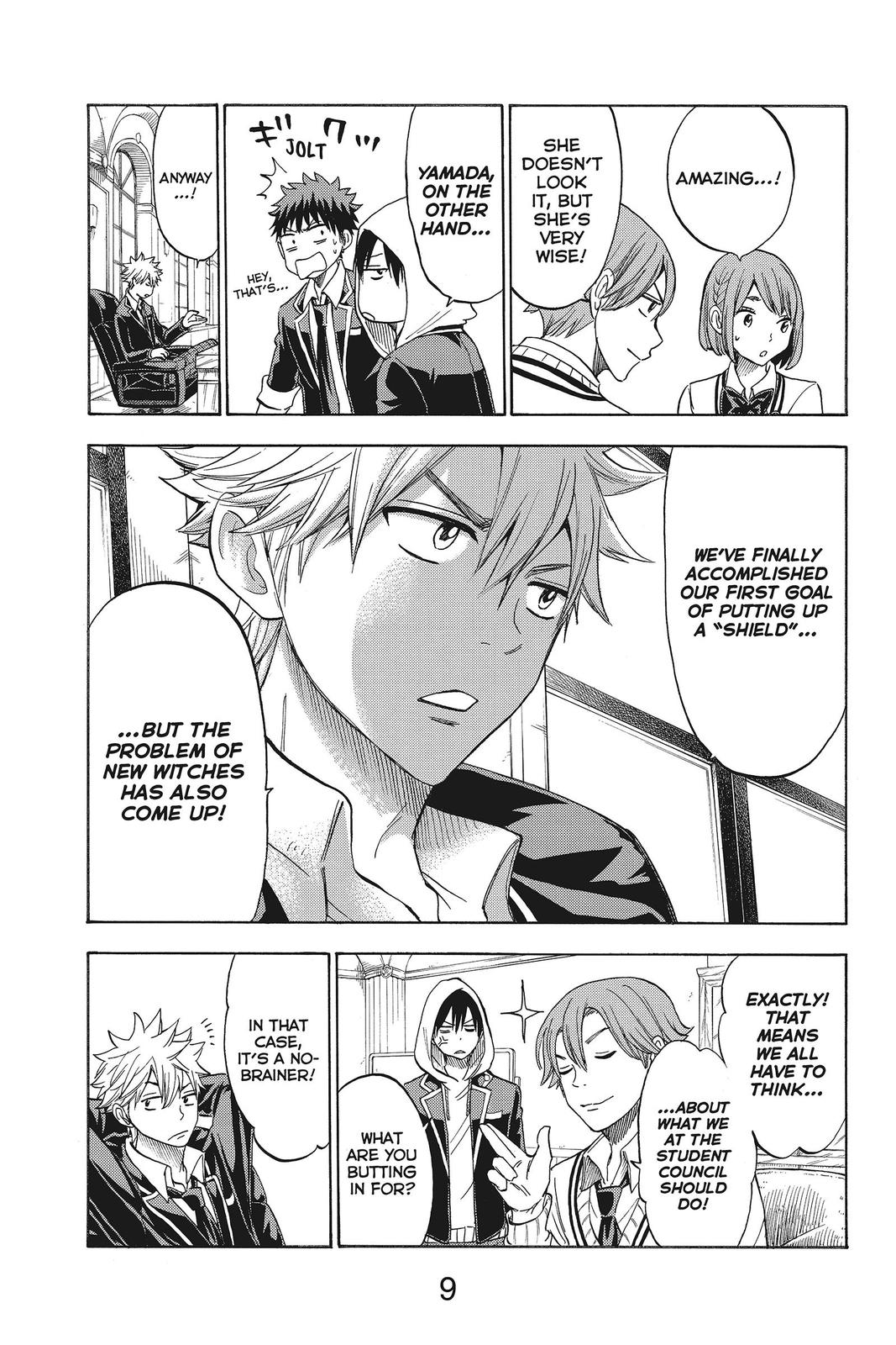 Yamada-kun and the Seven Witches Chapter 111 - Page 9