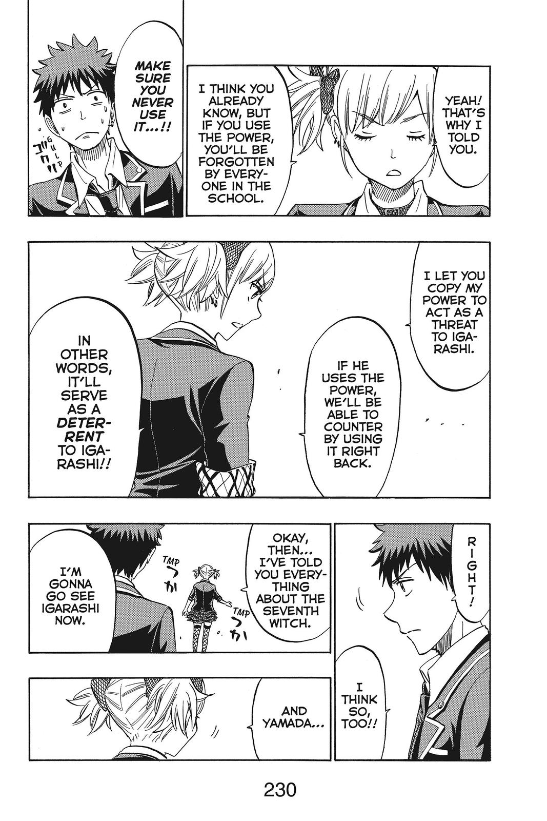 Yamada-kun and the Seven Witches Chapter 166 - Page 9