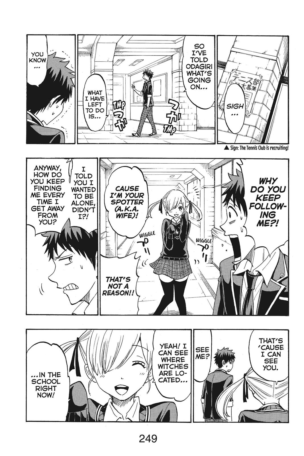 Yamada-kun and the Seven Witches Chapter 167 - Page 9