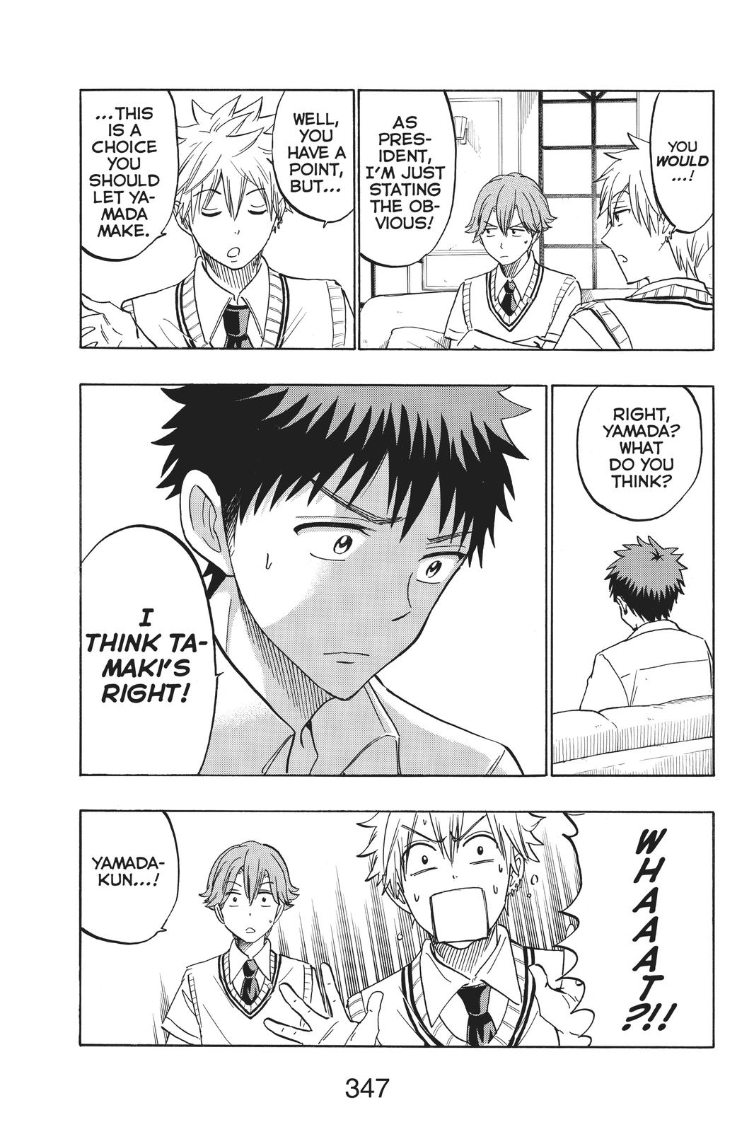 Yamada-kun and the Seven Witches Chapter 207 - Page 9