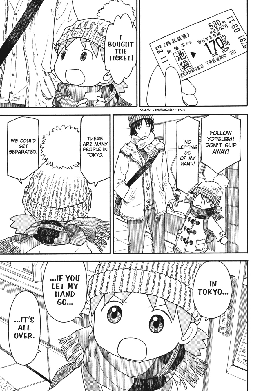 Yotsuba&! Chapter 95 - Page 3