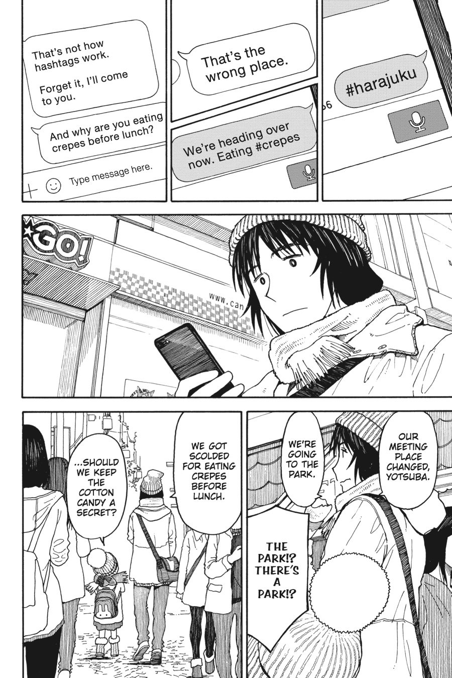 Yotsuba&! Chapter 95 - Page 34