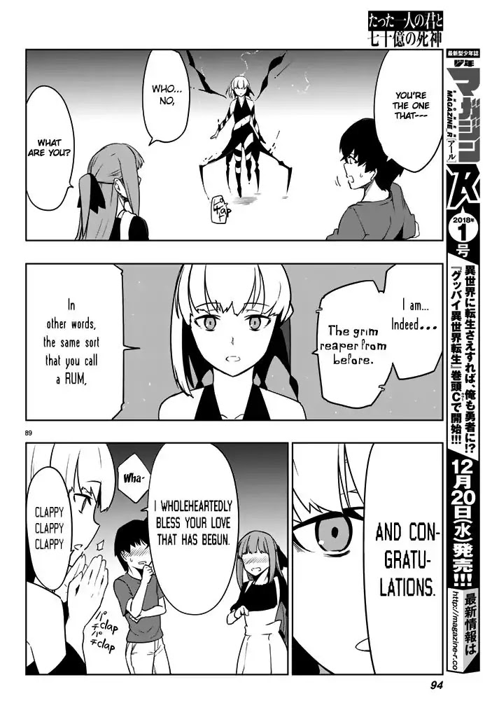 You, the One and Only, and the Seven Billion Grim Reapers Chapter 1 - Page 88