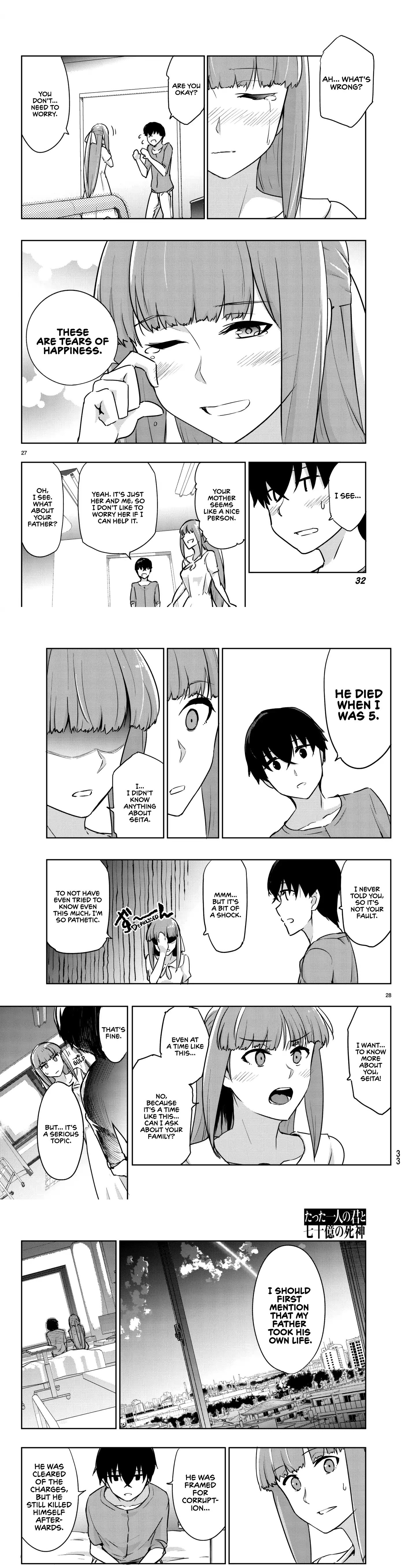 You, the One and Only, and the Seven Billion Grim Reapers Chapter 4 - Page 19