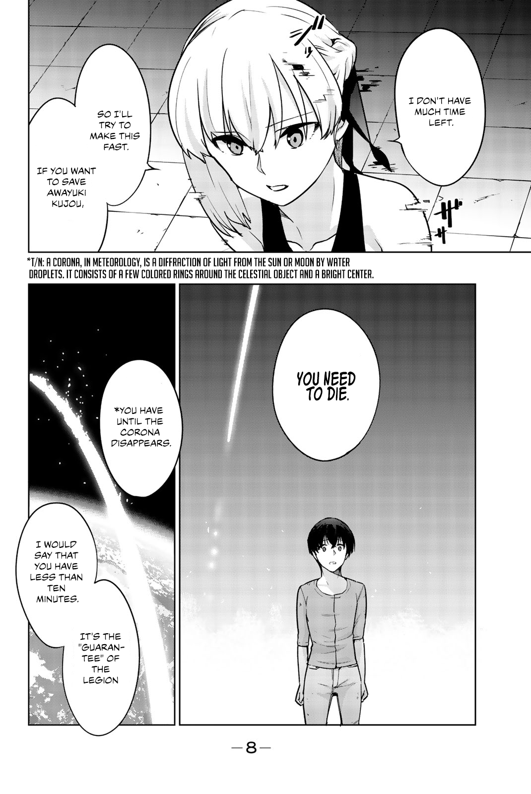 You, the One and Only, and the Seven Billion Grim Reapers Chapter 6 - Page 10