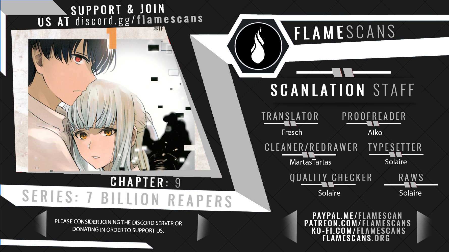 You, the One and Only, and the Seven Billion Grim Reapers Chapter 9 - Page 1