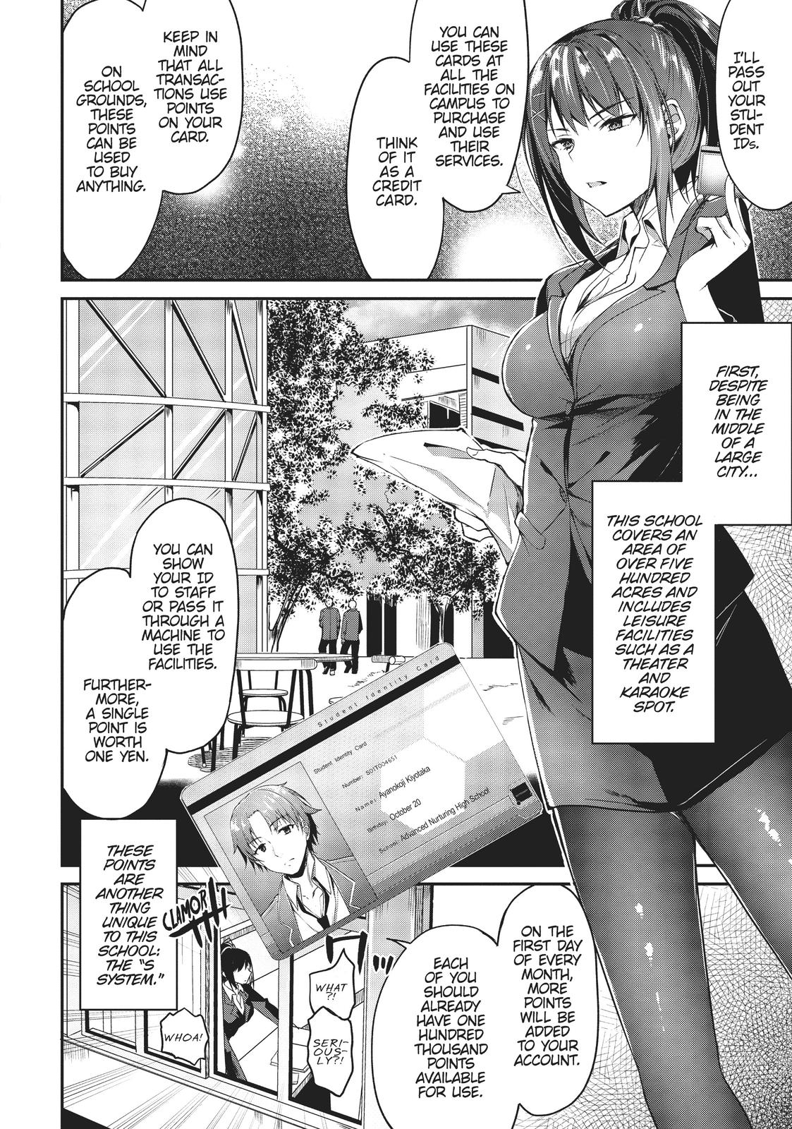 Classroom of the Elite Chapter 1 - Page 19