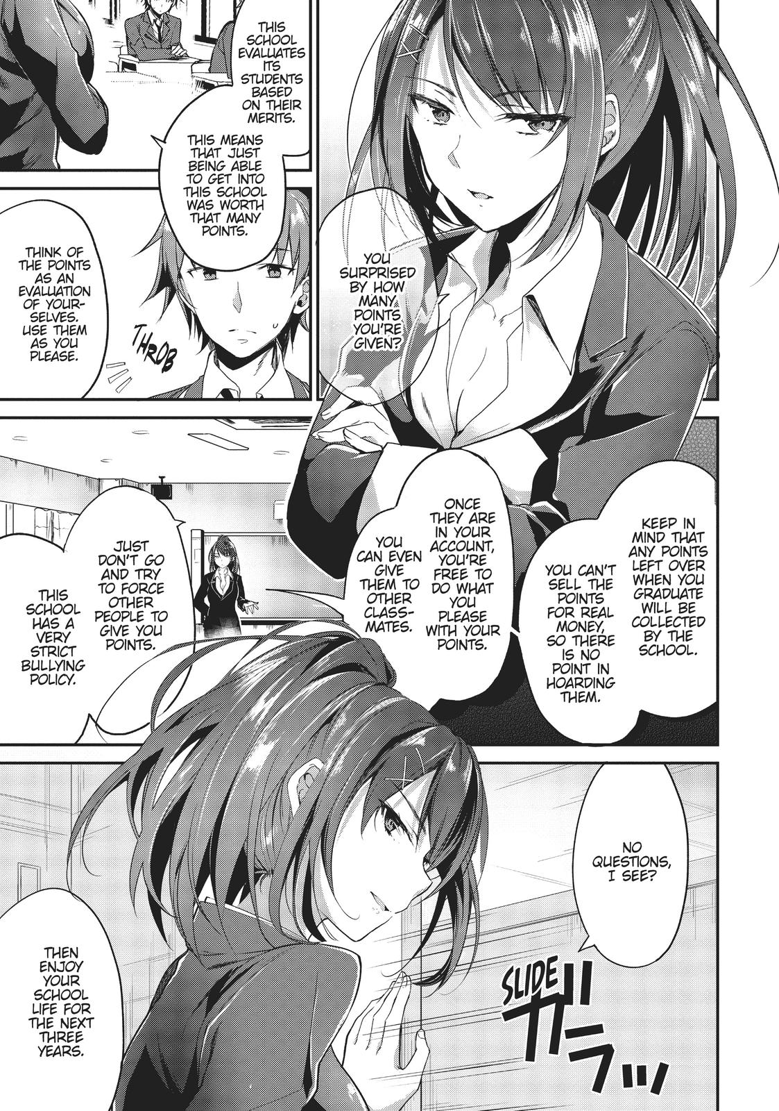 Classroom of the Elite Chapter 1 - Page 20