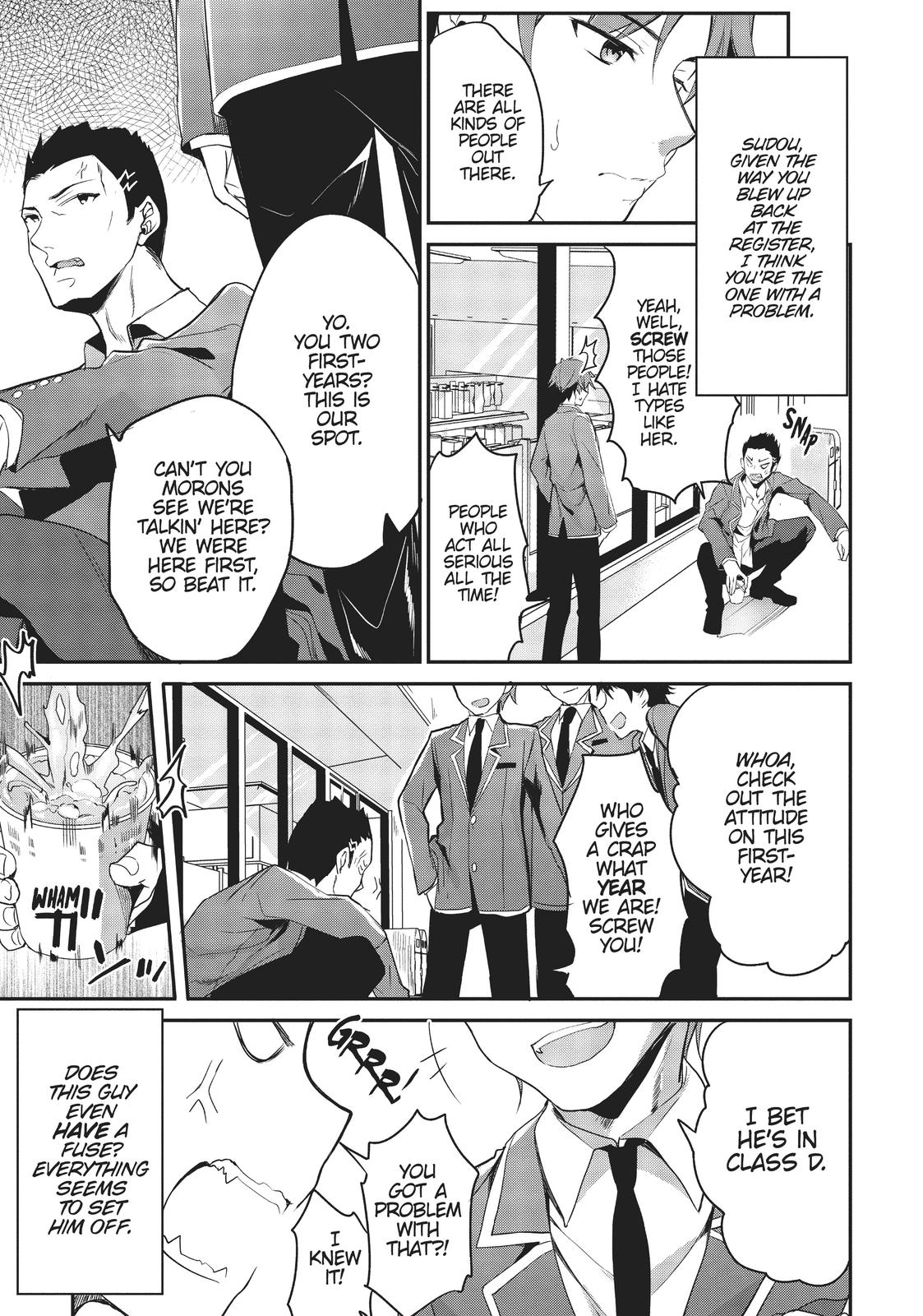 Classroom of the Elite Chapter 1 - Page 30