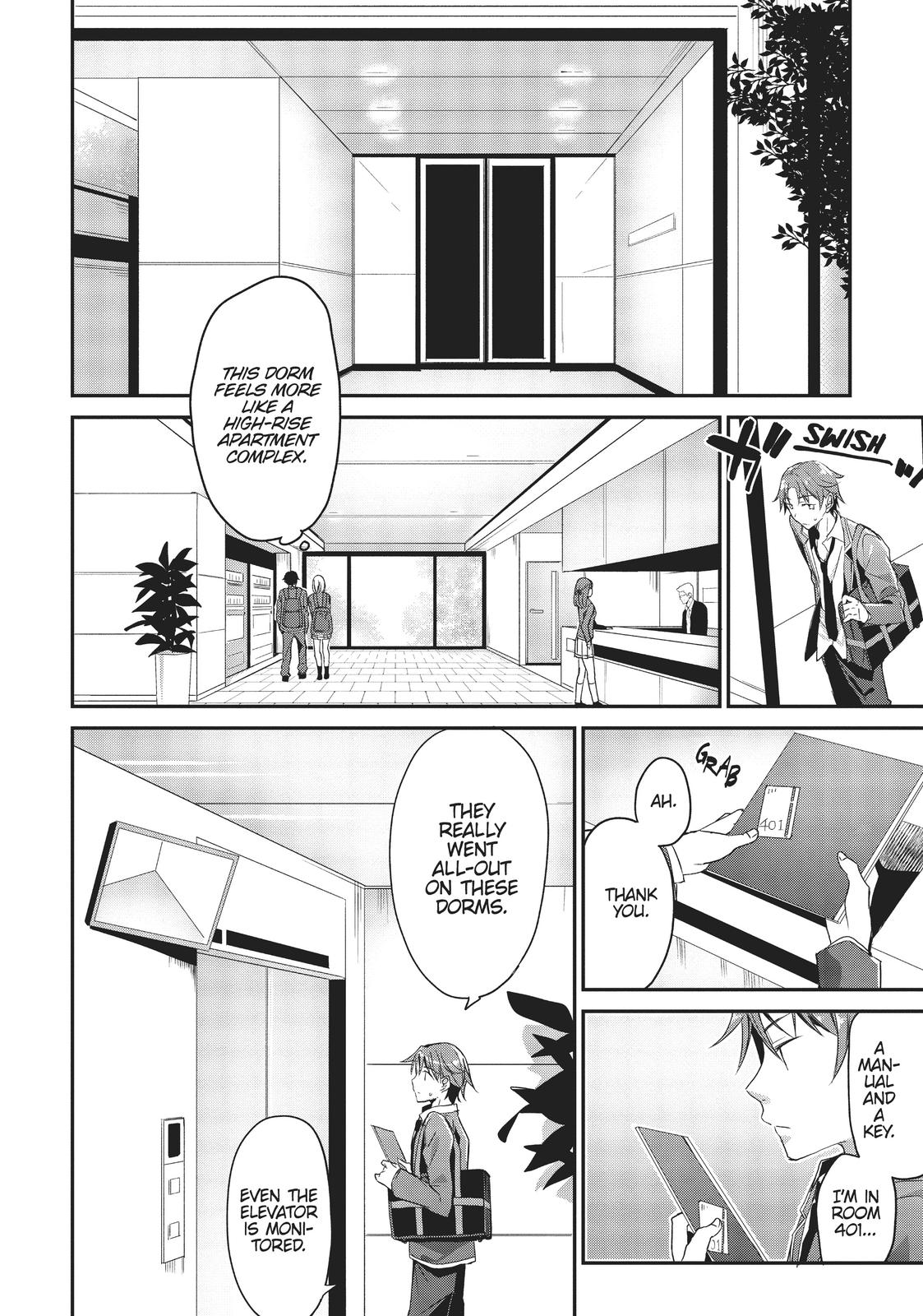 Classroom of the Elite Chapter 2 - Page 4