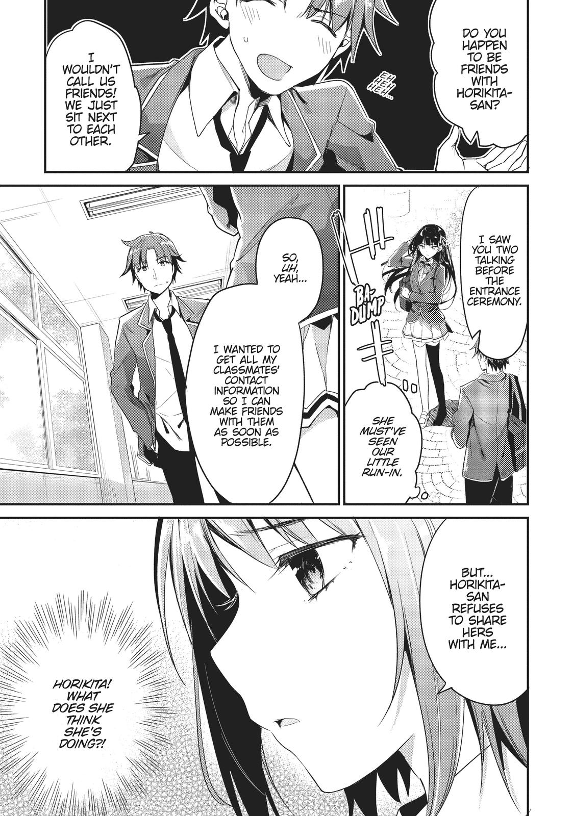 Classroom of the Elite Chapter 2 - Page 11