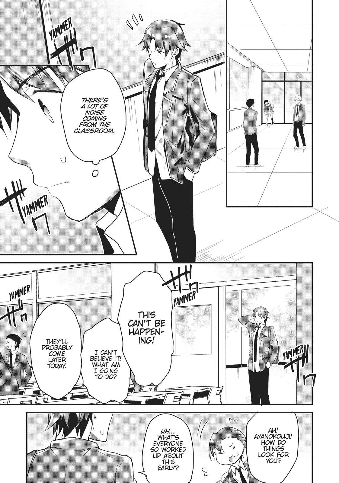 Classroom of the Elite Chapter 4 - Page 27