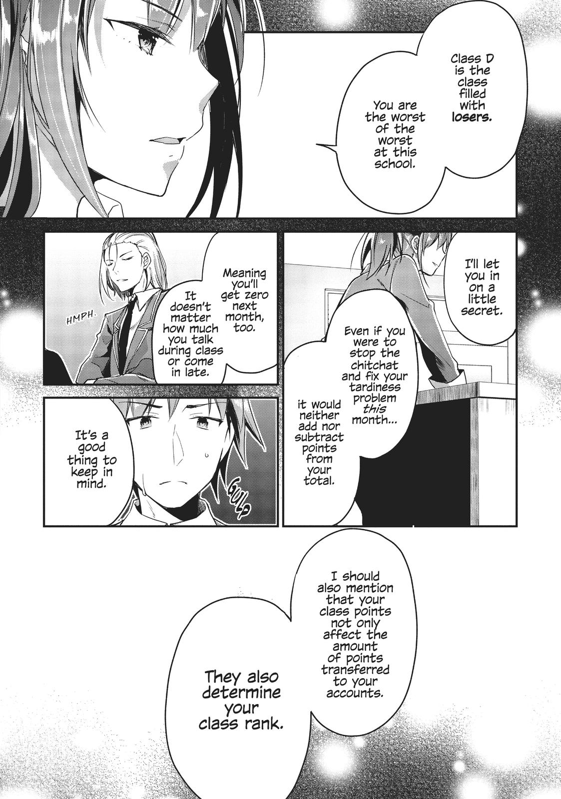 Classroom of the Elite Chapter 5 - Page 12