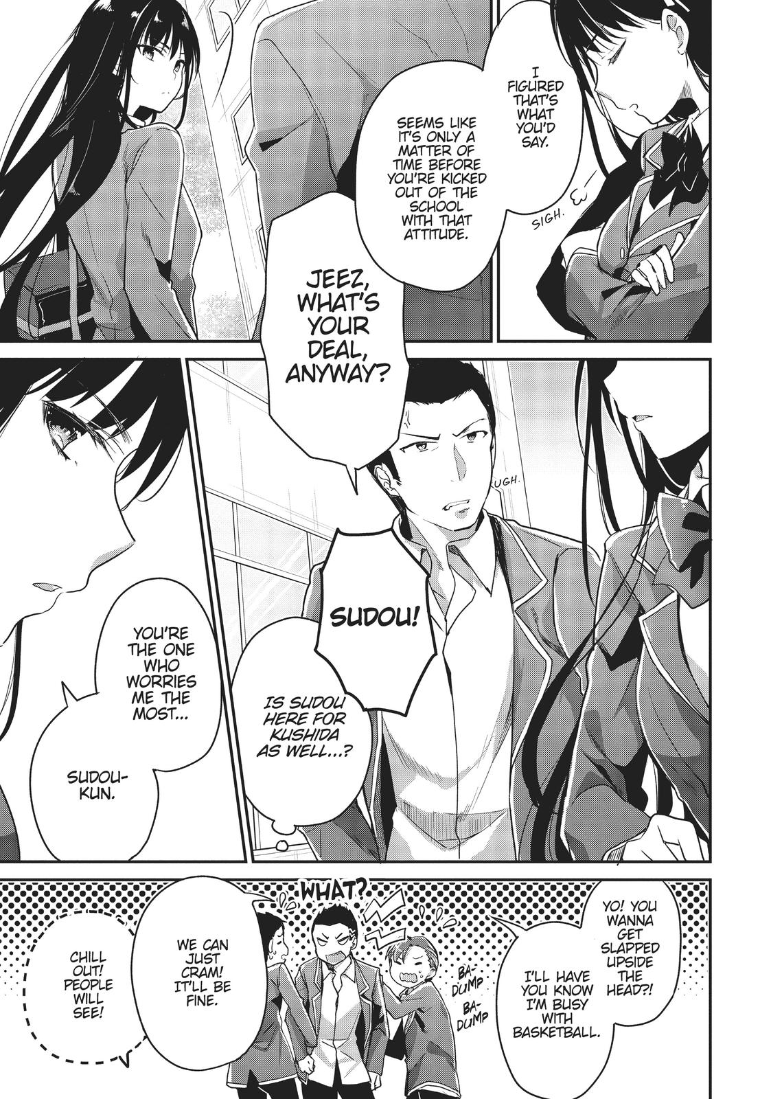 Classroom of the Elite Chapter 7 - Page 10