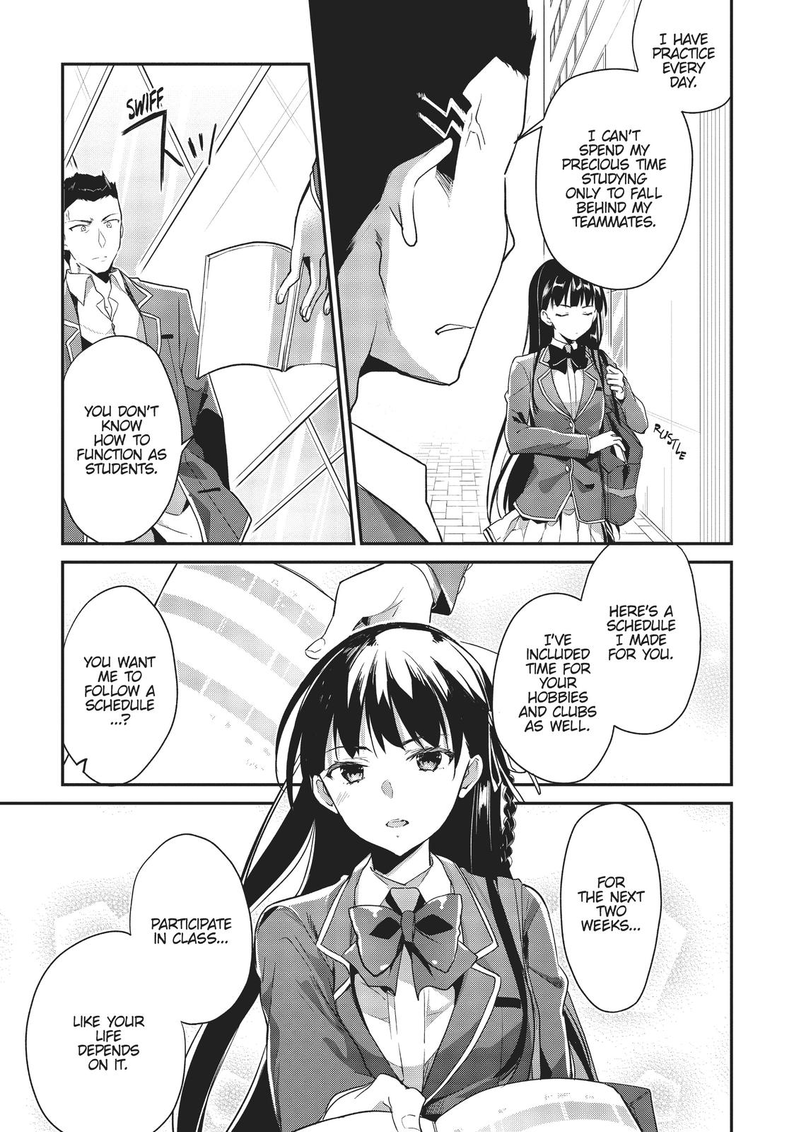 Classroom of the Elite Chapter 7 - Page 12