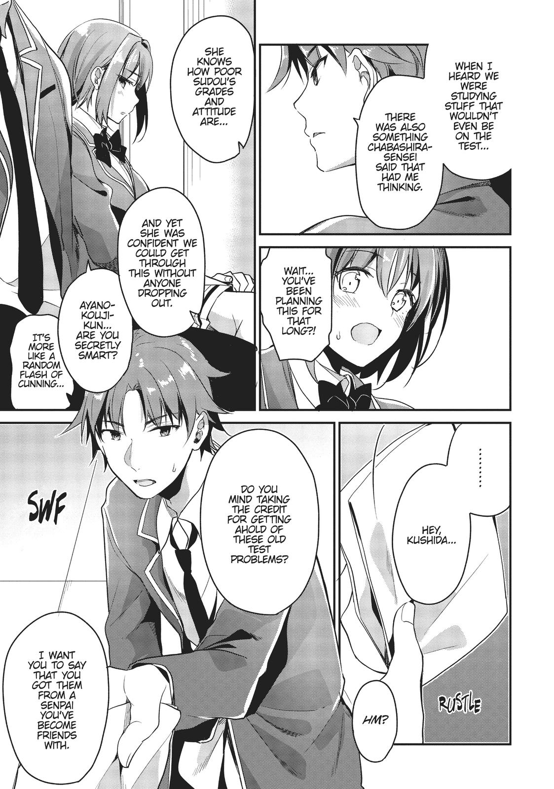 Classroom of the Elite Chapter 7 - Page 34