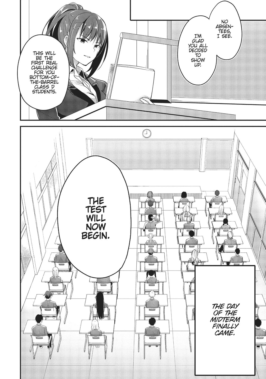 Classroom of the Elite Chapter 7 - Page 37
