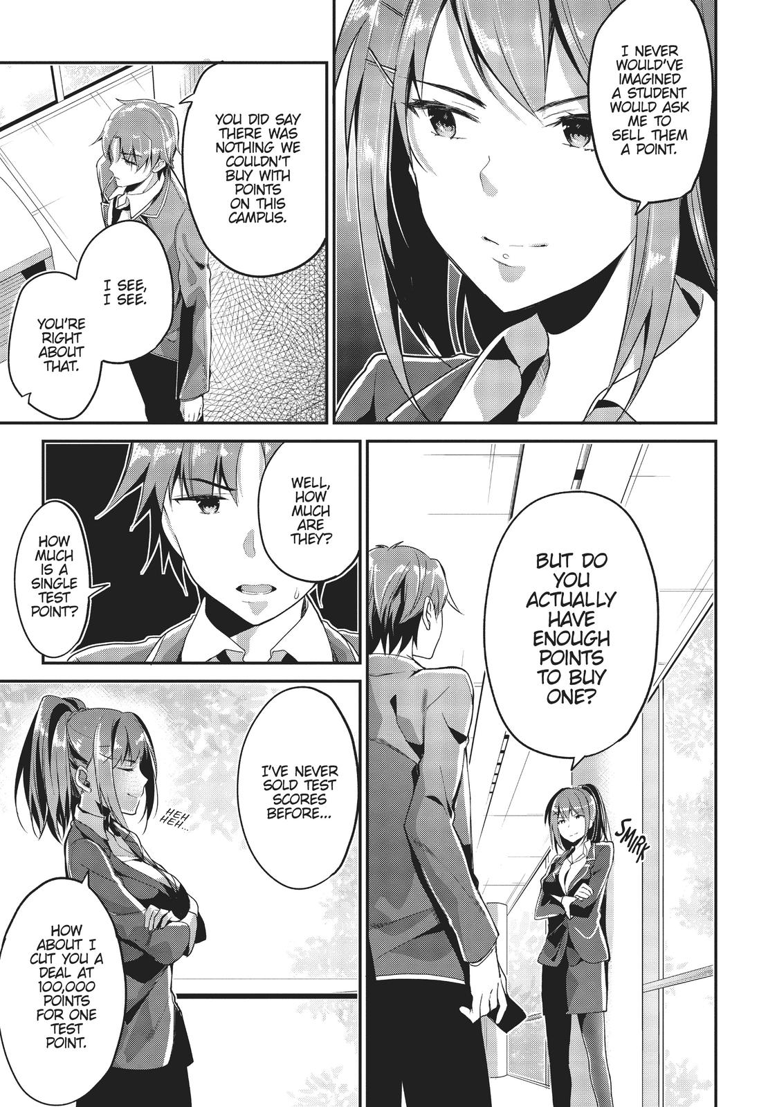 Classroom of the Elite Chapter 8 - Page 9