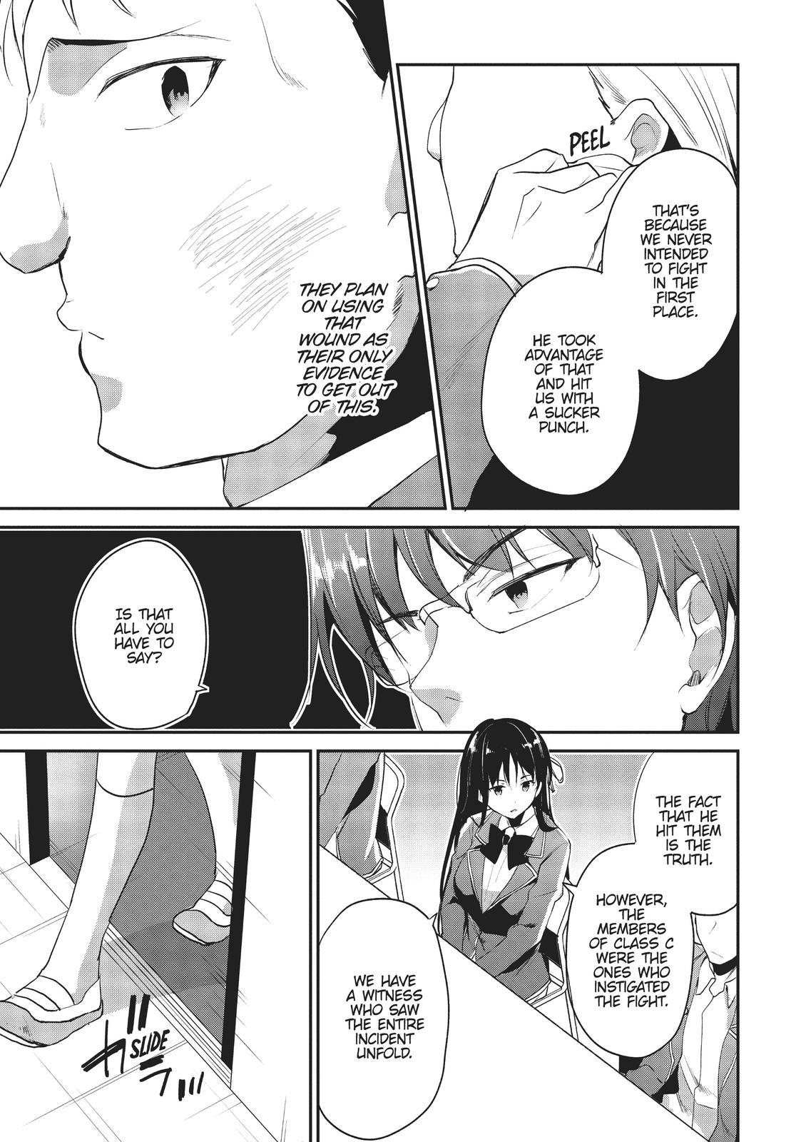 Classroom of the Elite Chapter 12 - Page 37
