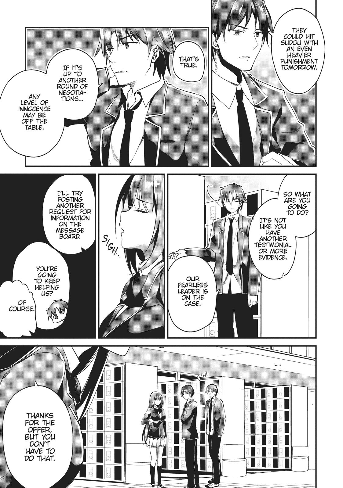 Classroom of the Elite Chapter 13 - Page 33