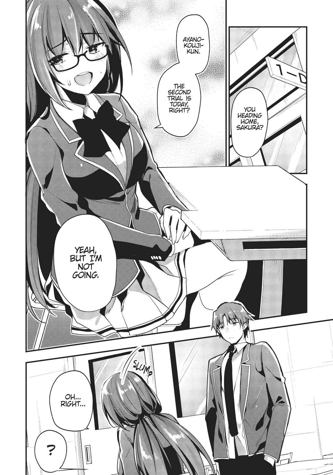 Classroom of the Elite Chapter 14 - Page 8