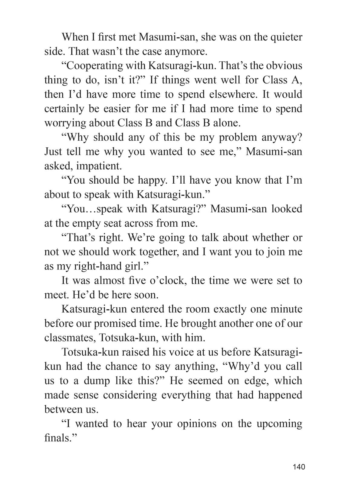 Classroom of the Elite Chapter 27.5 - Page 4