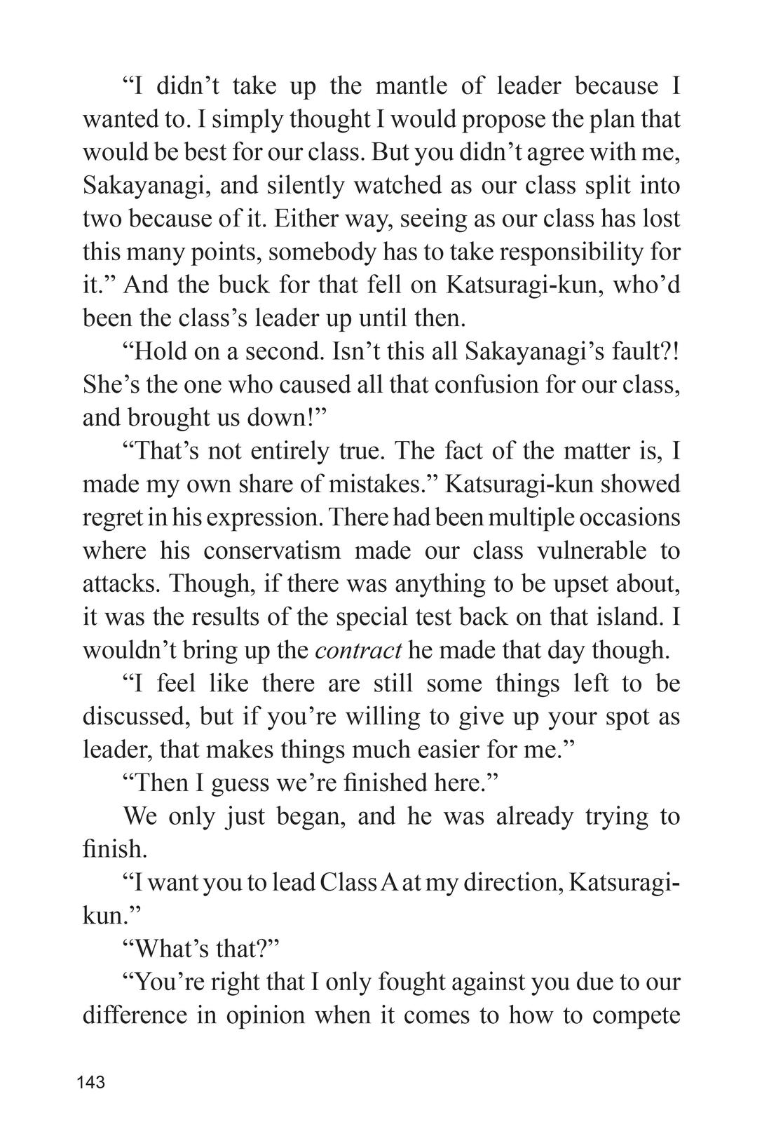 Classroom of the Elite Chapter 27.5 - Page 7