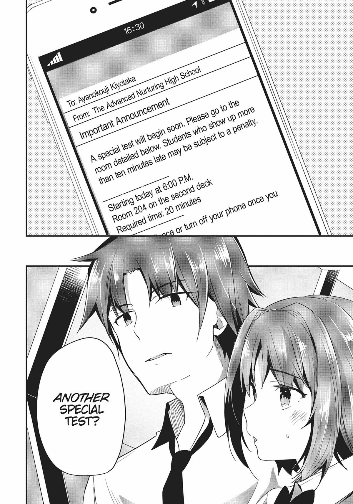 Classroom of the Elite Chapter 28 - Page 33