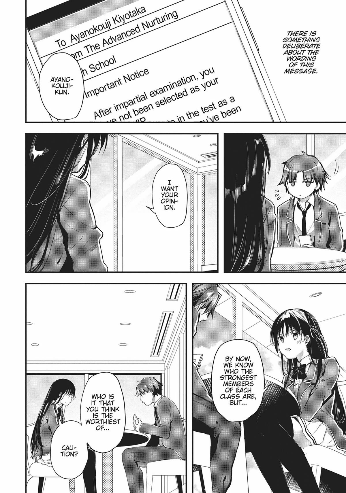 Classroom of the Elite Chapter 31 - Page 14