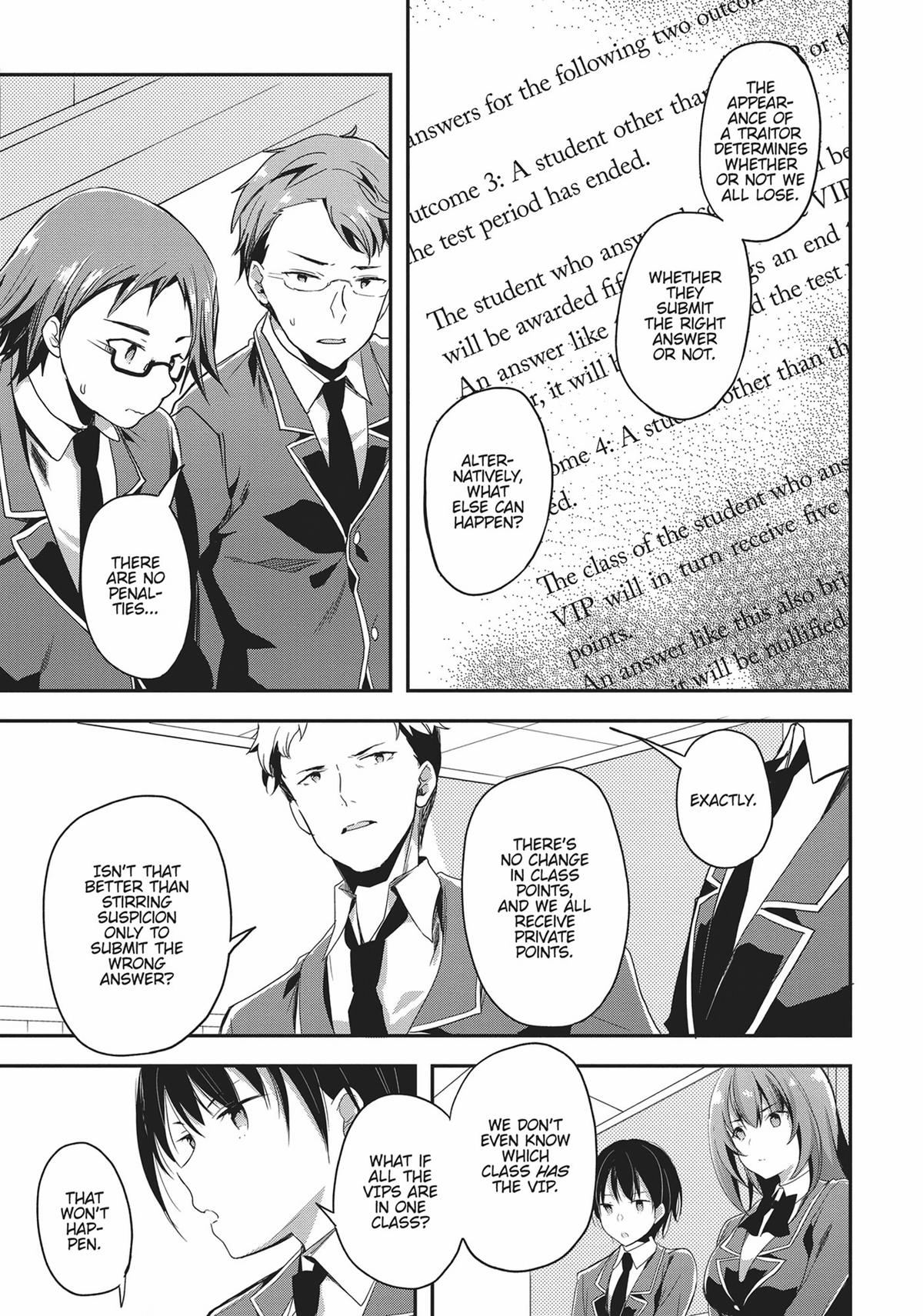 Classroom of the Elite Chapter 32 - Page 21