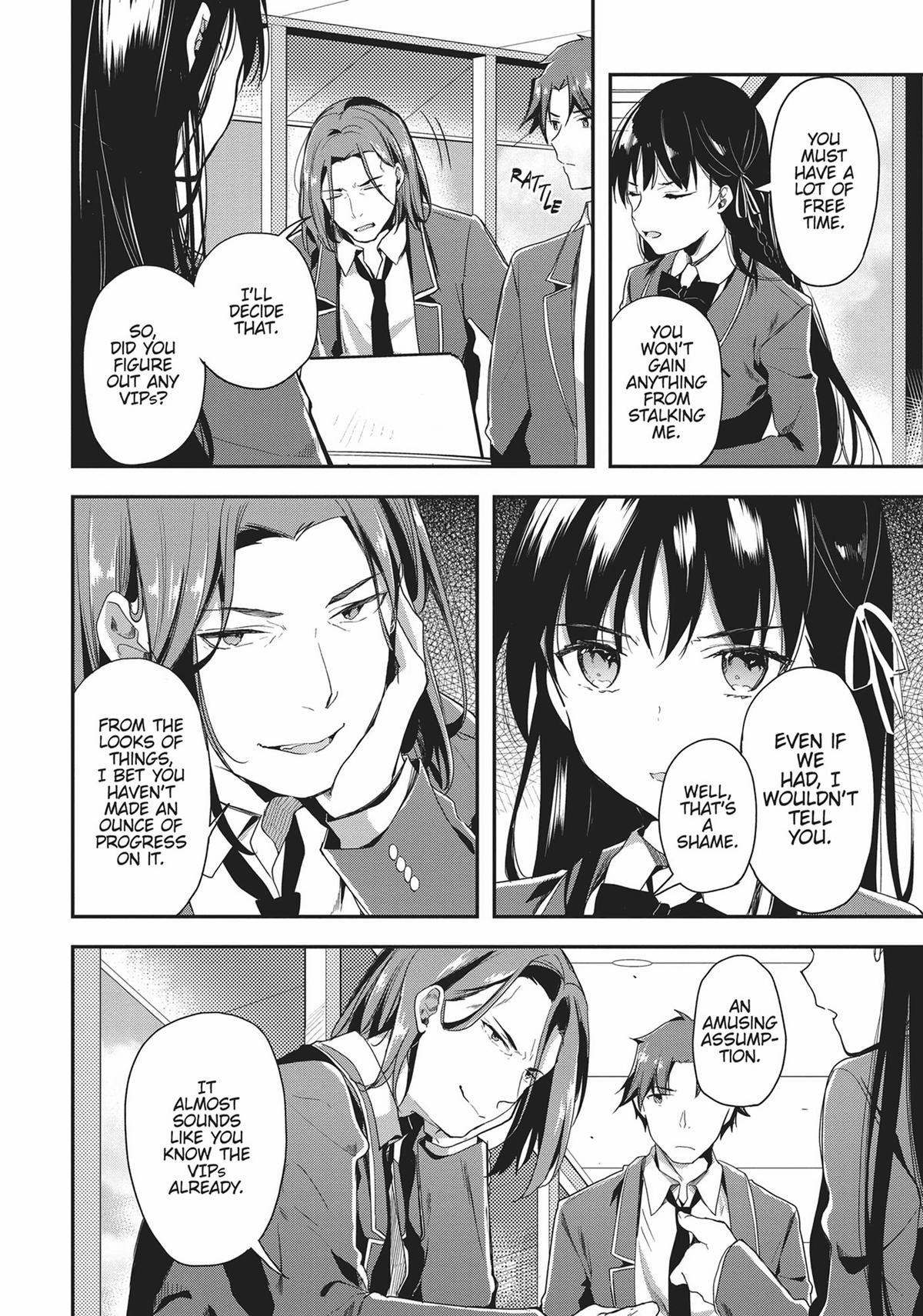 Classroom of the Elite Chapter 34 - Page 22