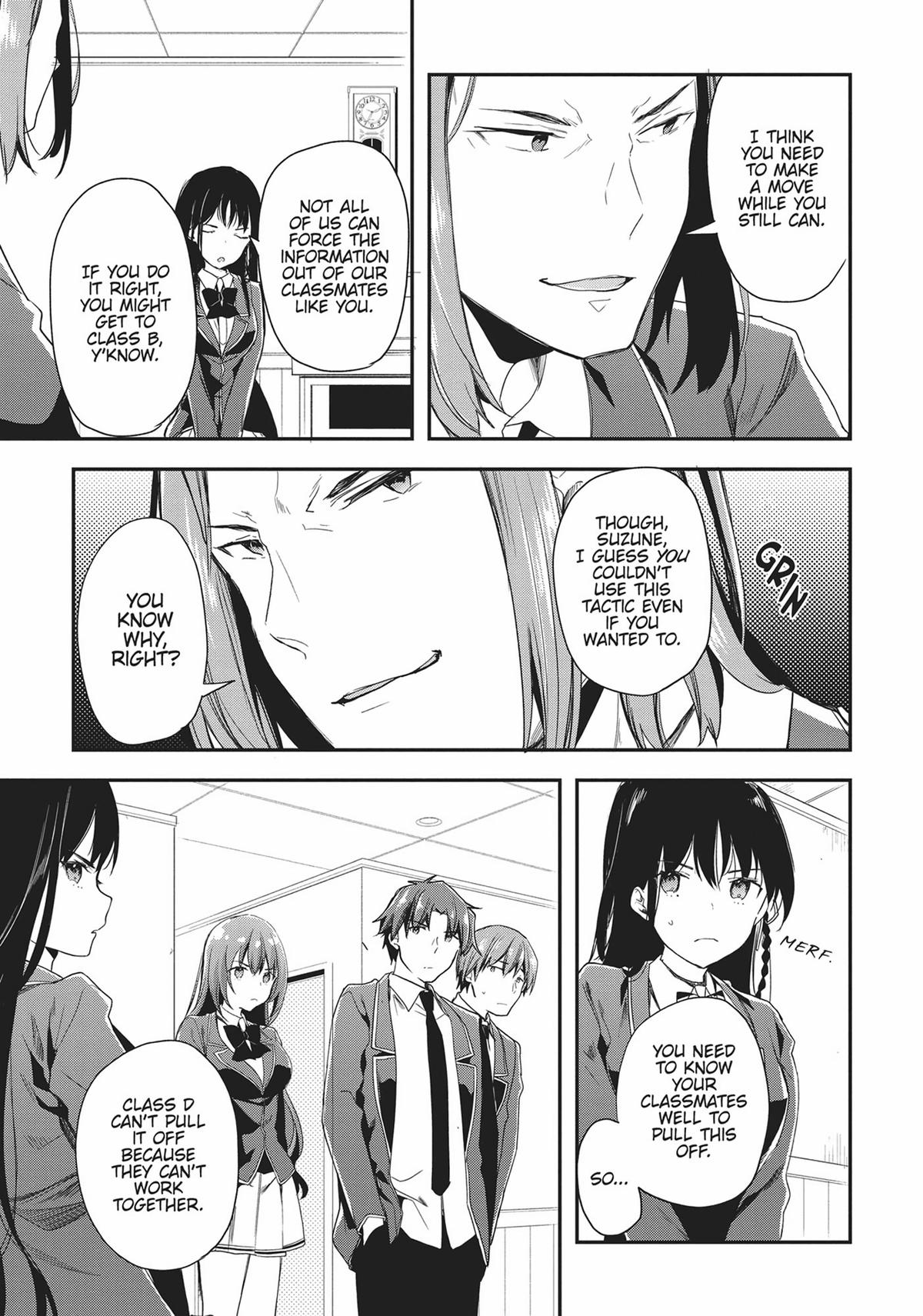 Classroom of the Elite Chapter 36 - Page 25