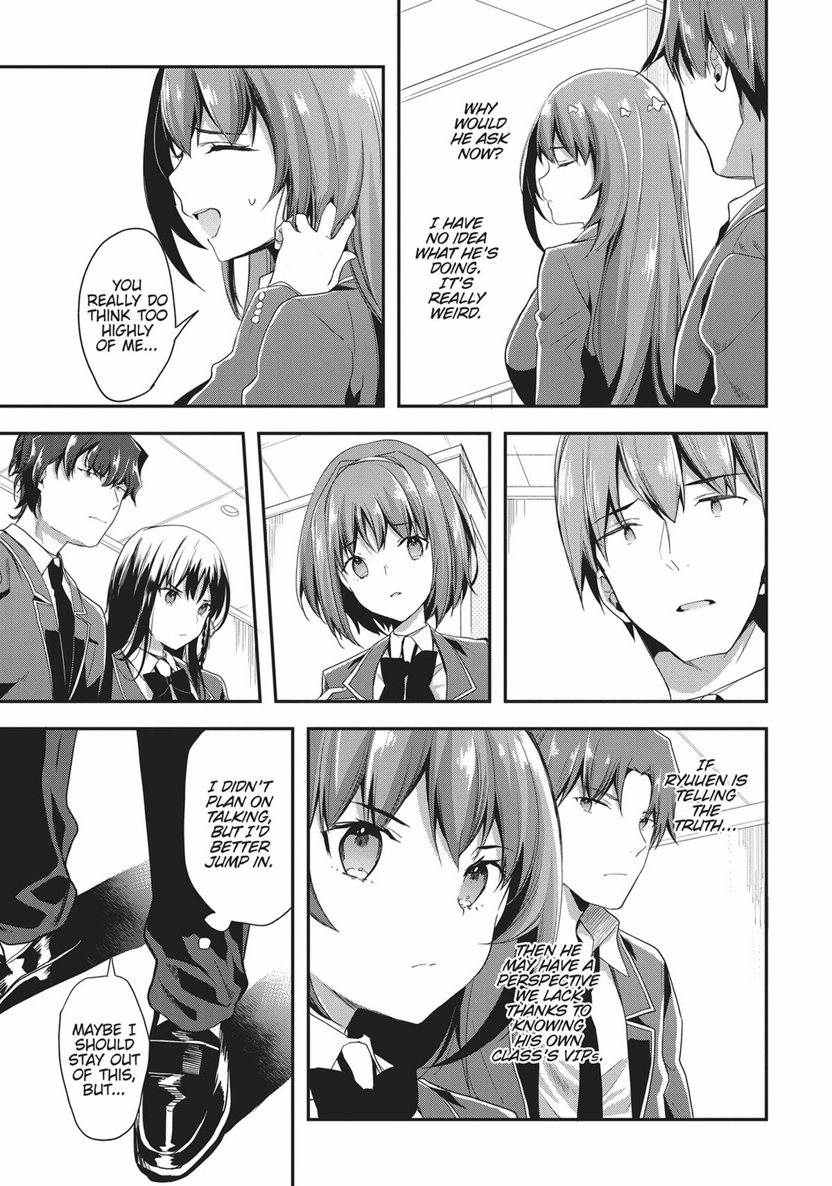 Classroom of the Elite Chapter 37 - Page 3