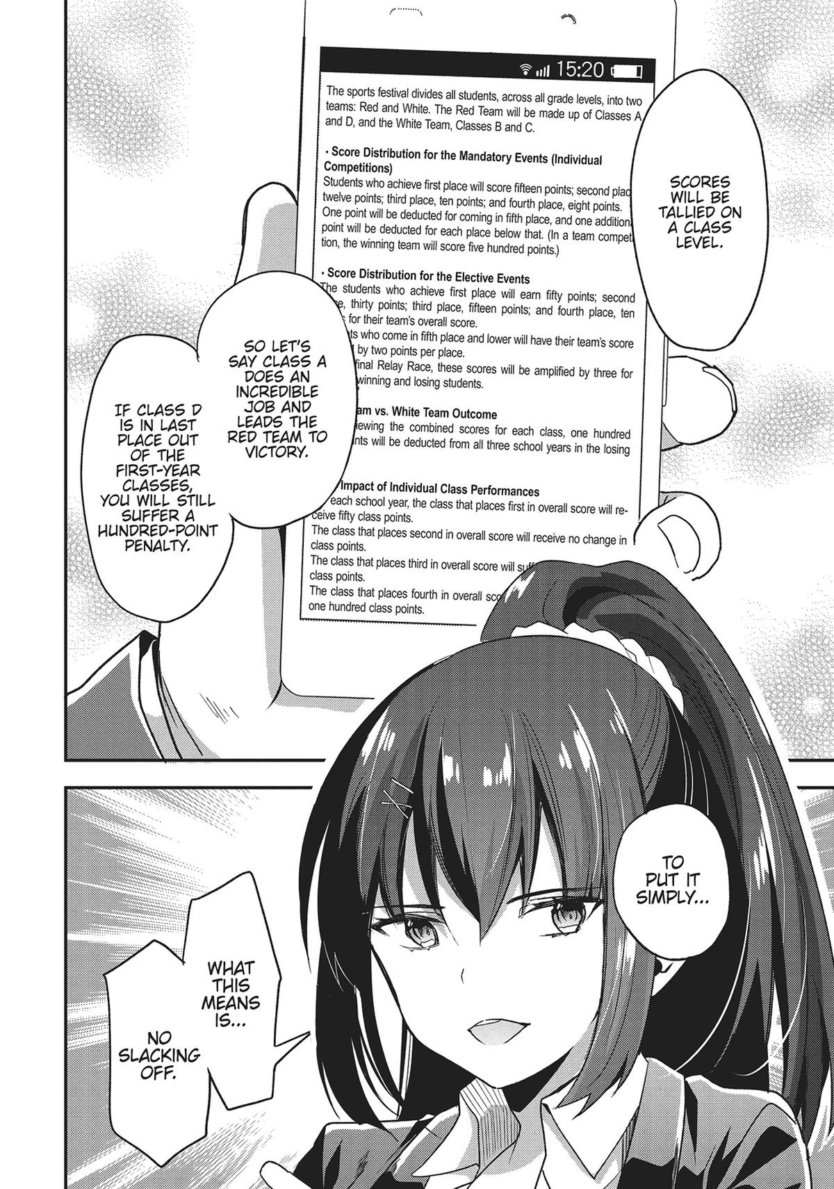 Classroom of the Elite Chapter 56 - Page 12