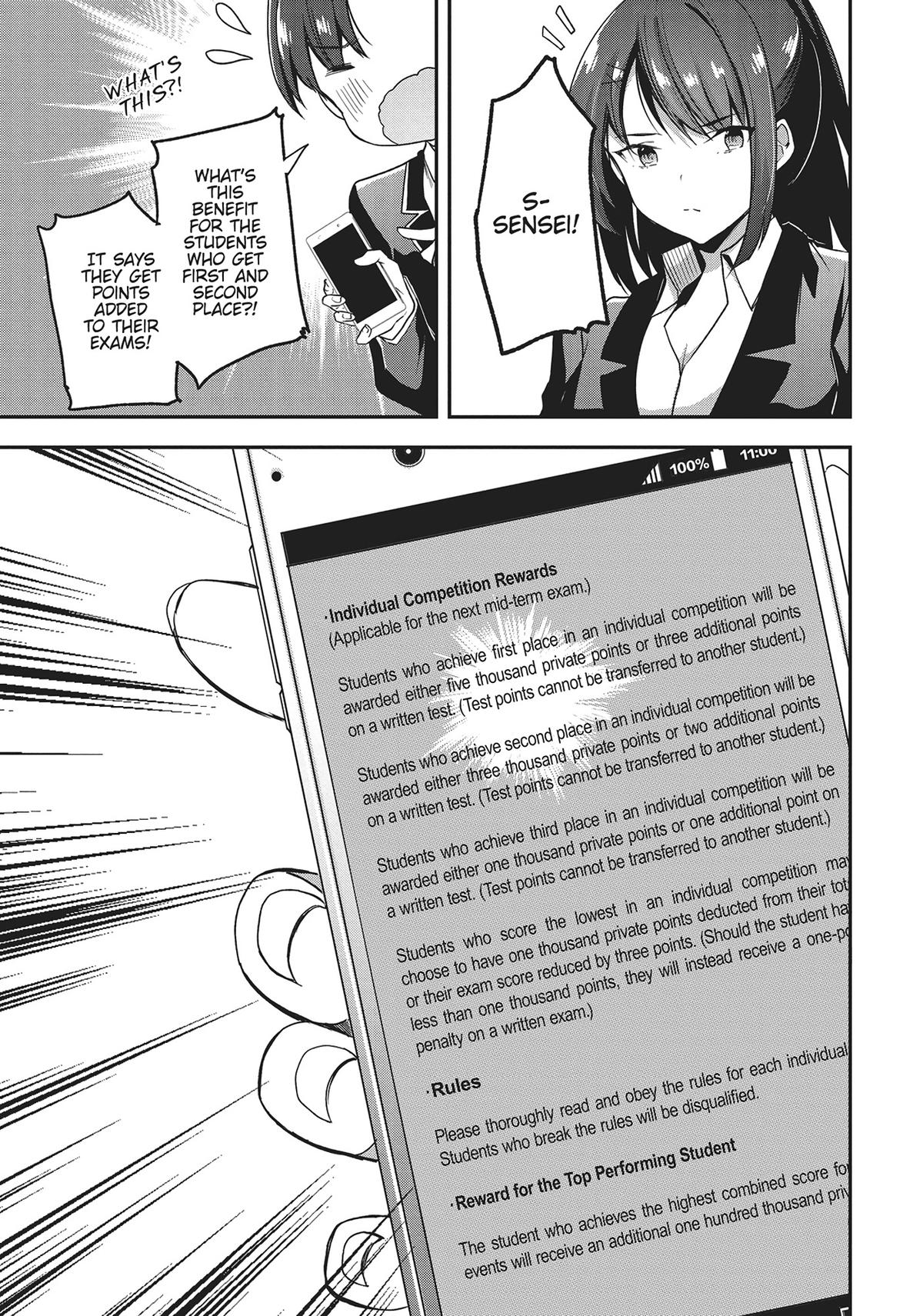 Classroom of the Elite Chapter 57 - Page 3
