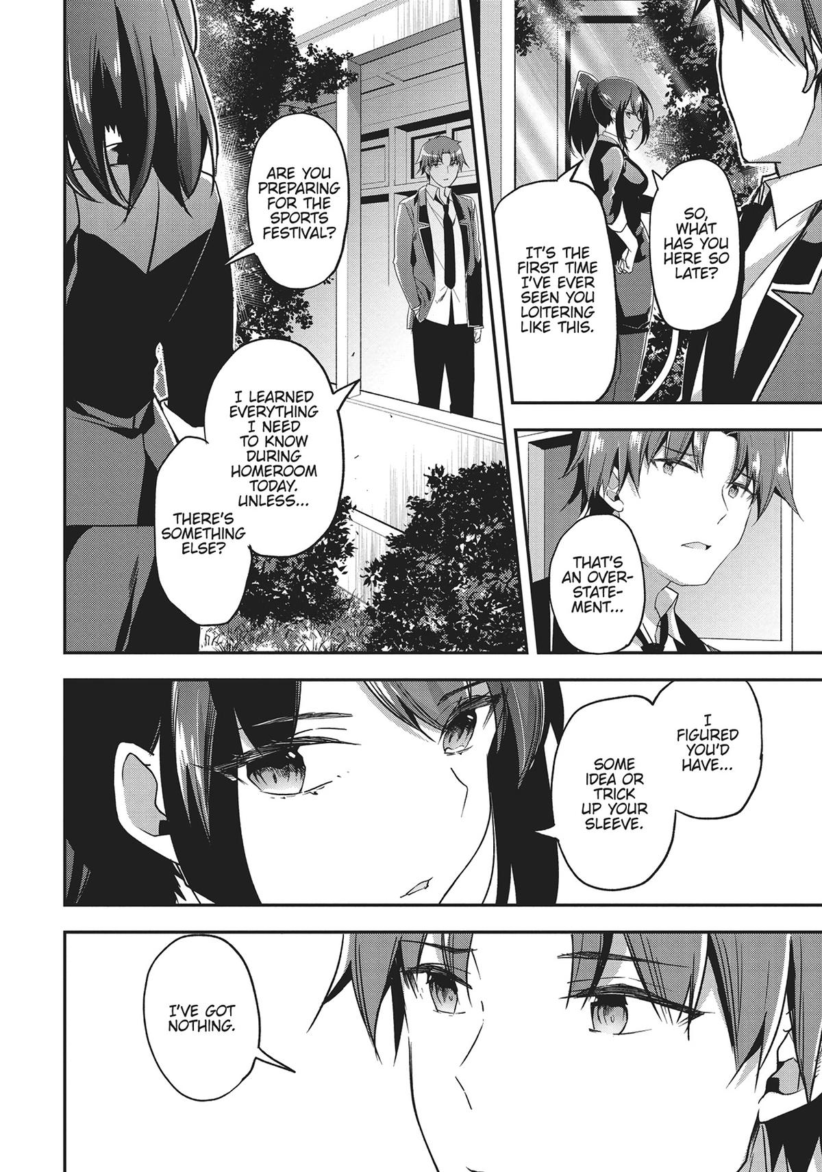 Classroom of the Elite Chapter 58 - Page 4