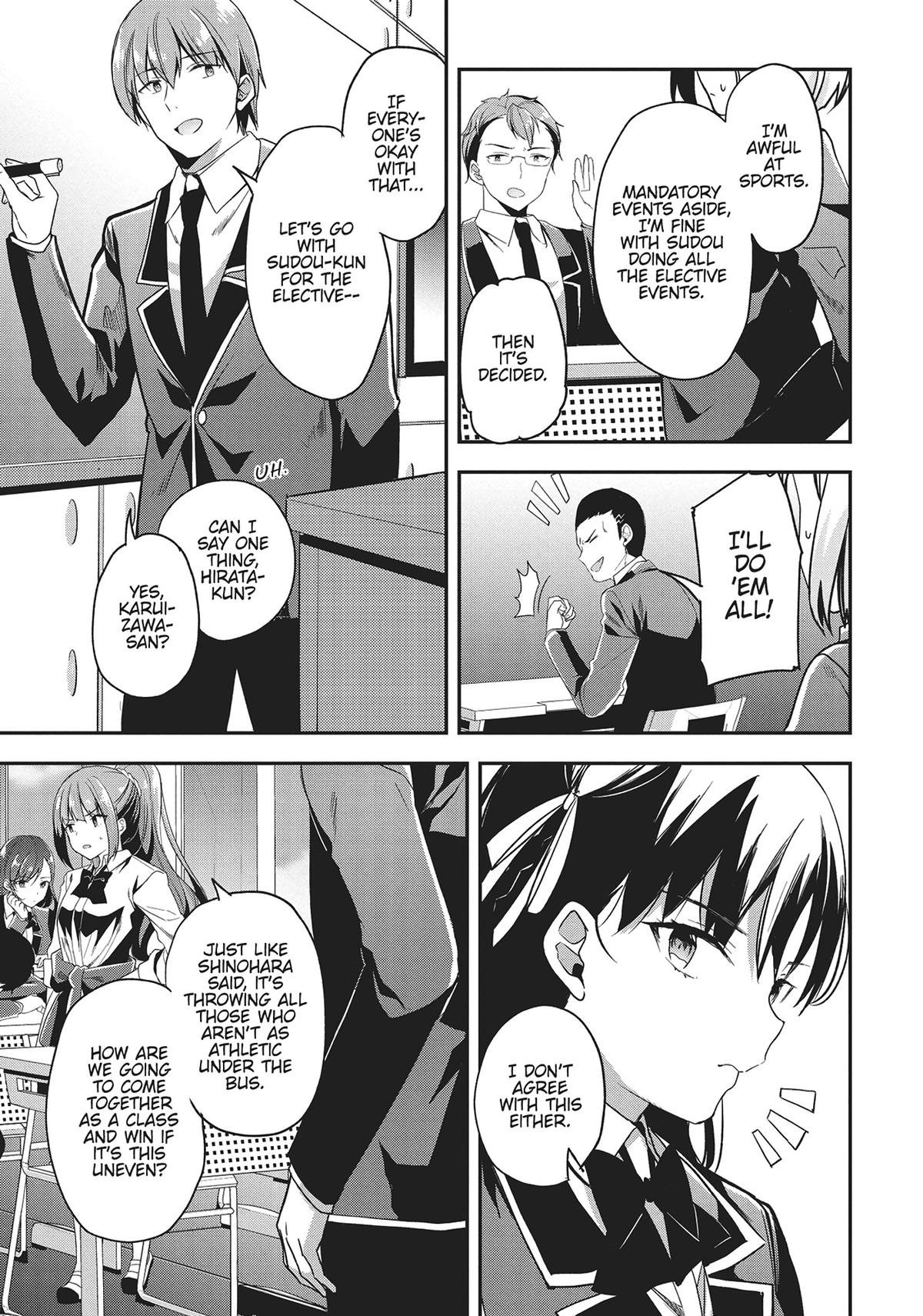 Classroom of the Elite Chapter 58 - Page 9
