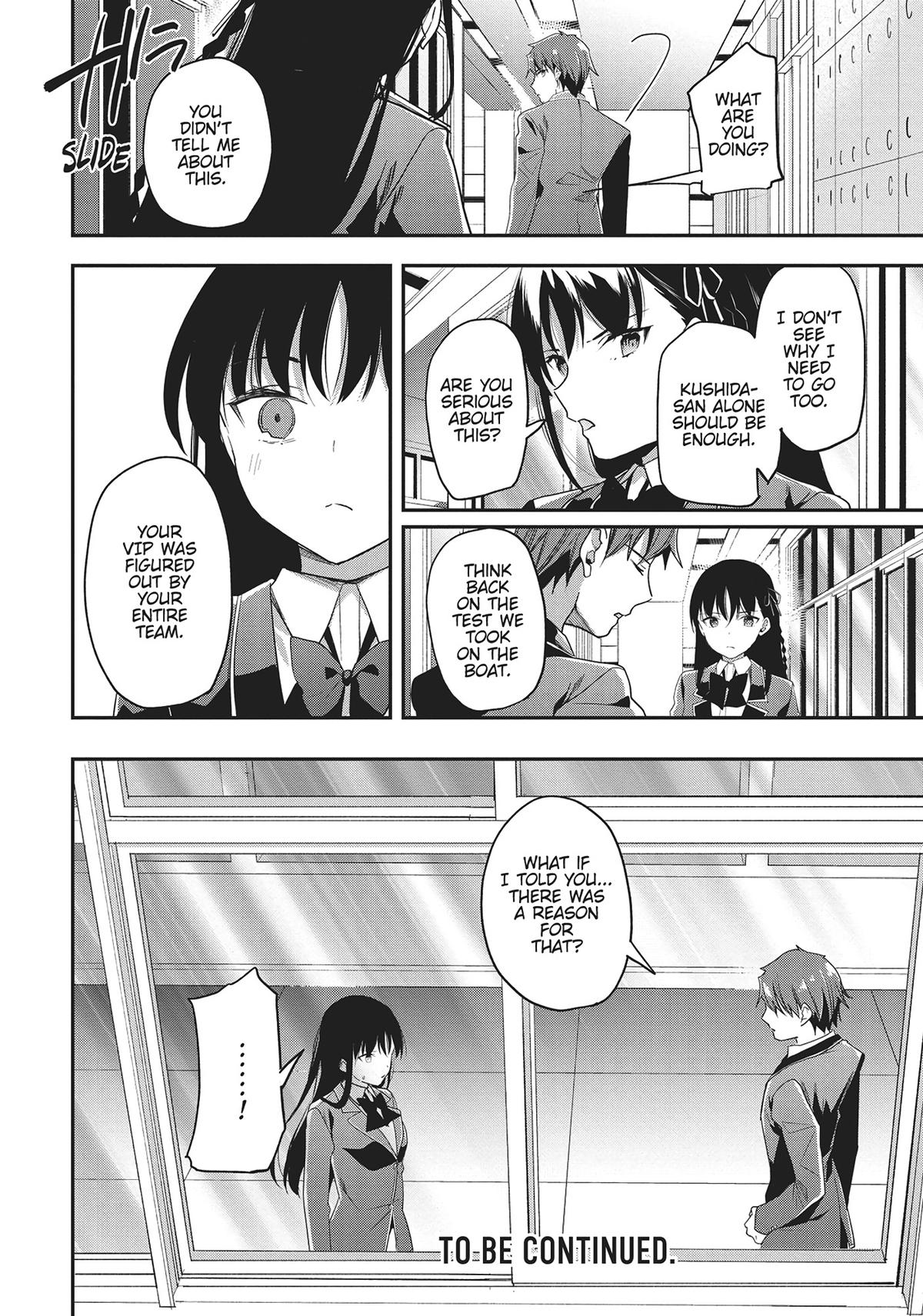 Classroom of the Elite Chapter 60 - Page 28