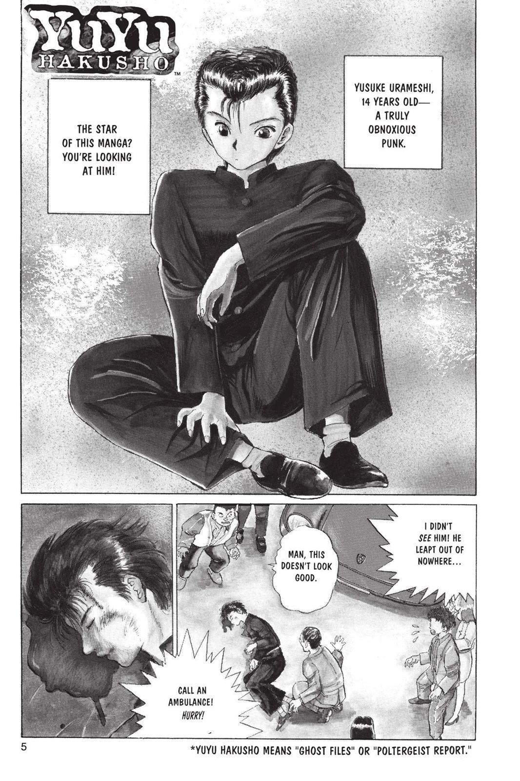 Yu Yu Hakusho Chapter 1 - Page 6