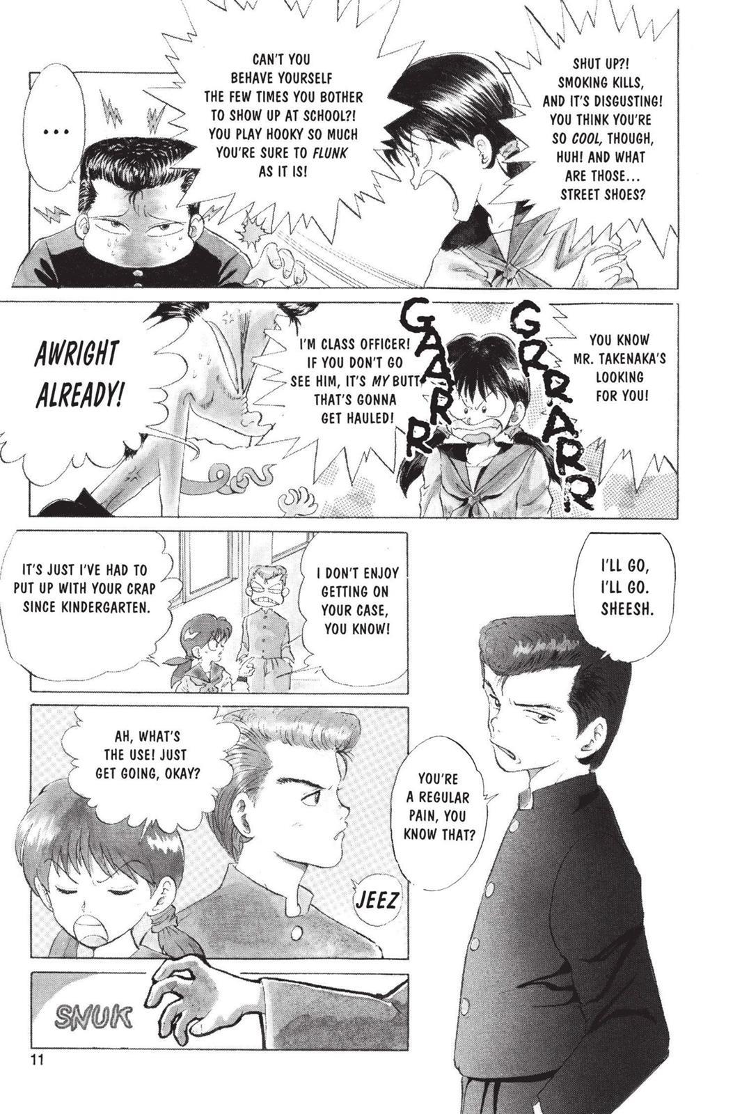 Yu Yu Hakusho Chapter 1 - Page 12