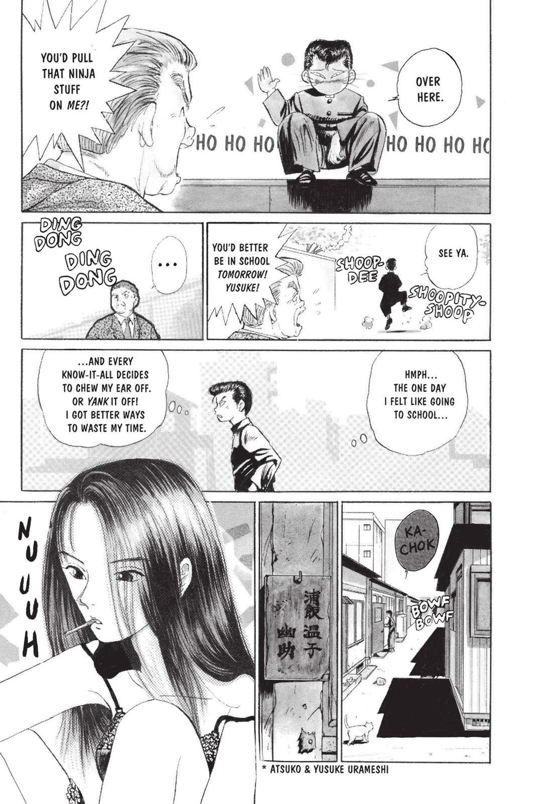 Yu Yu Hakusho Chapter 1 - Page 22