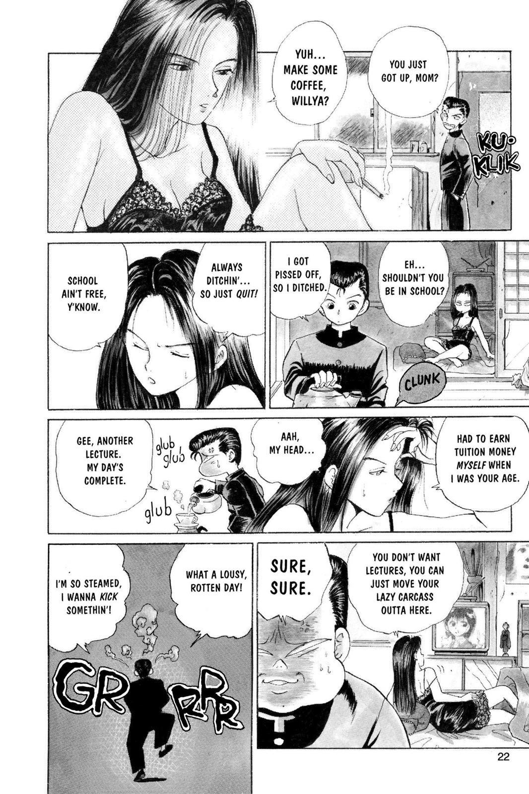 Yu Yu Hakusho Chapter 1 - Page 23