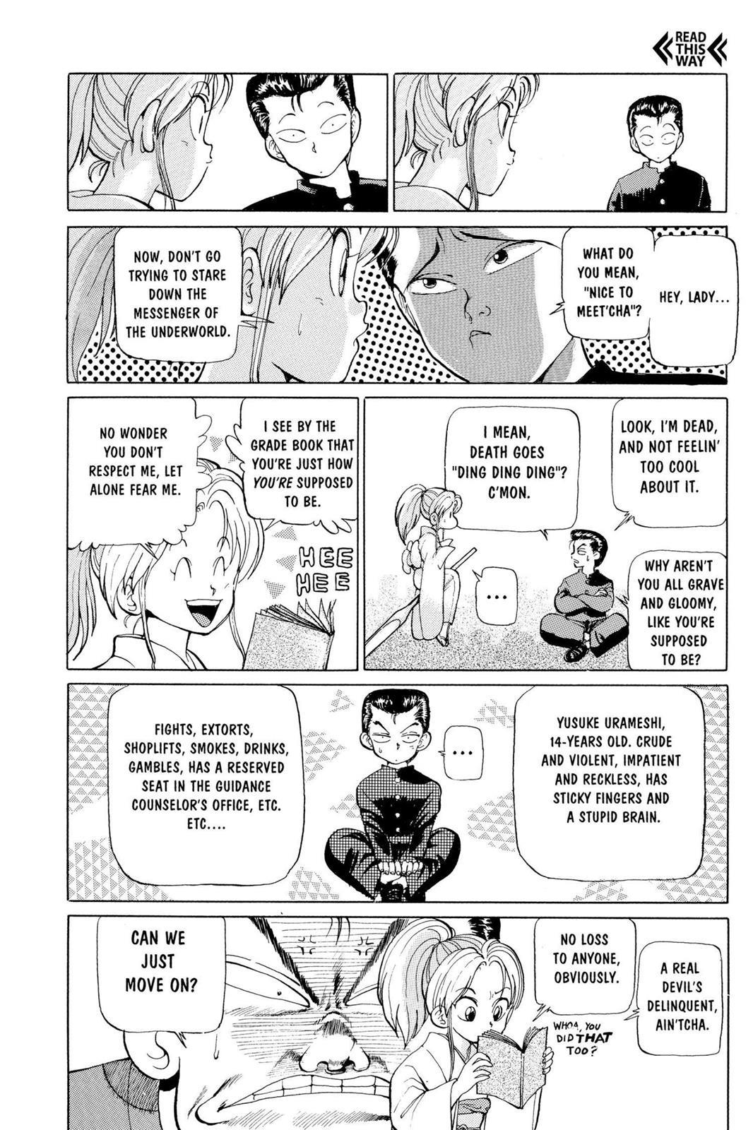 Yu Yu Hakusho Chapter 1 - Page 35
