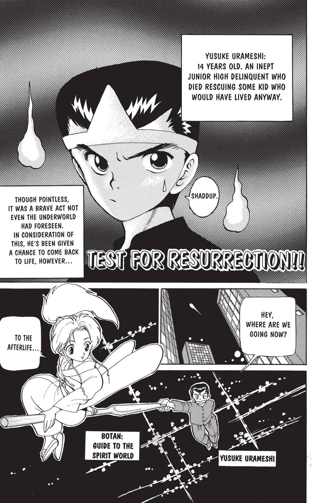 Yu Yu Hakusho Chapter 2 - Page 1
