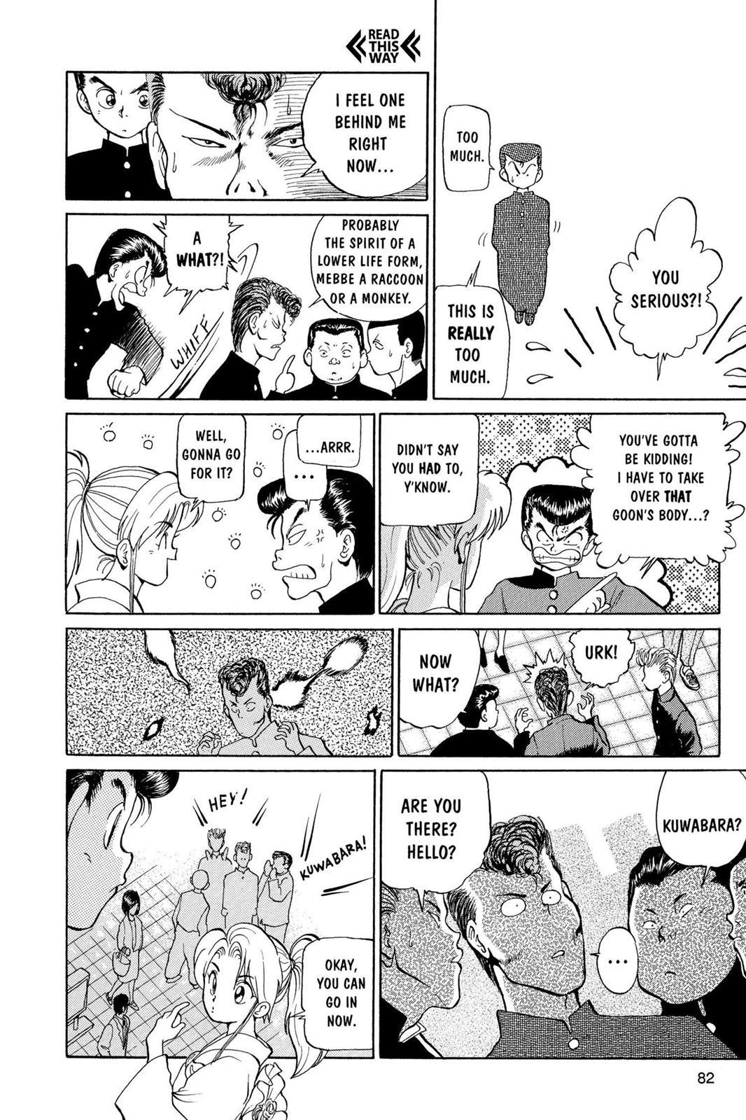 Yu Yu Hakusho Chapter 3 - Page 8