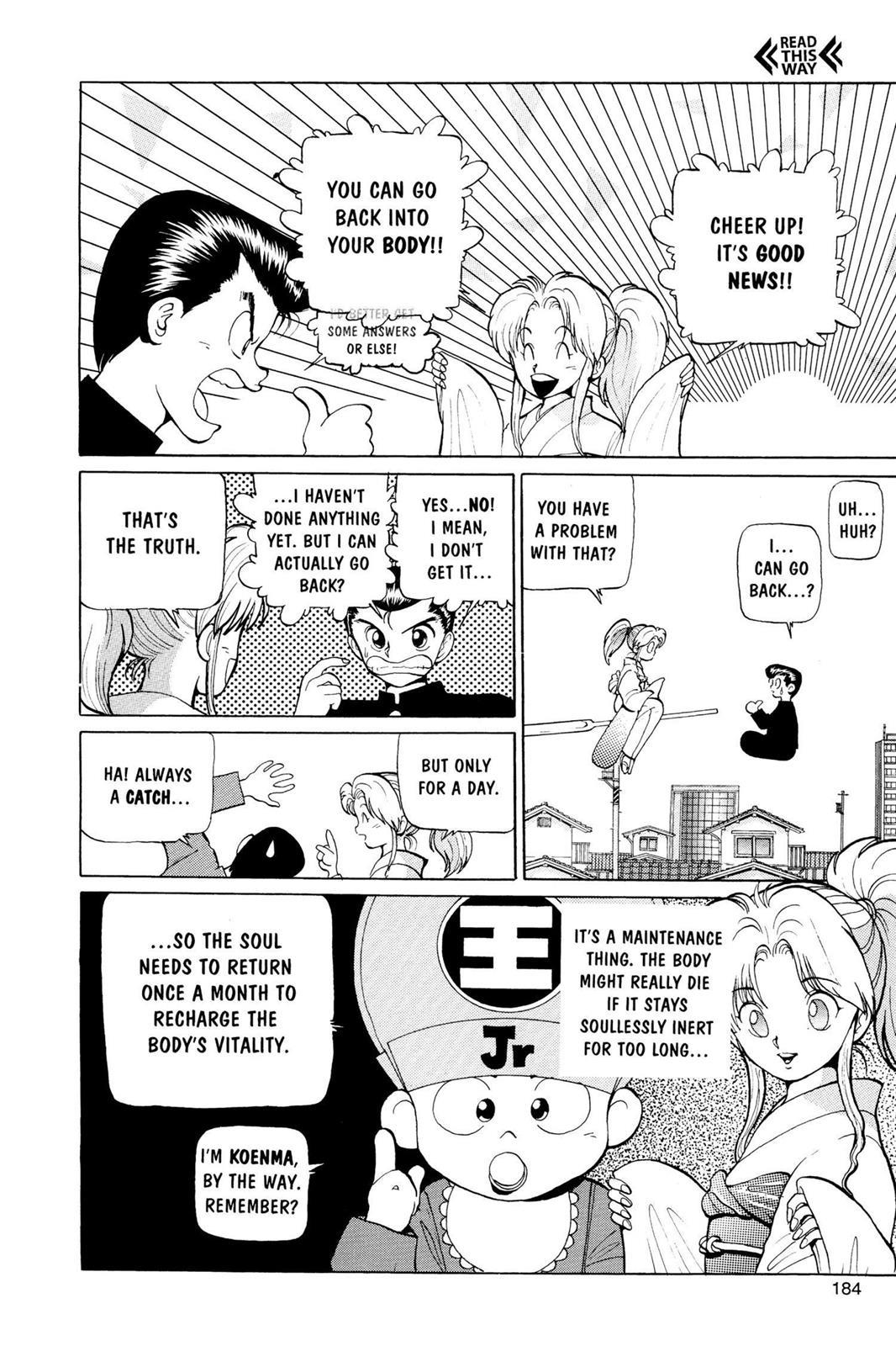 Yu Yu Hakusho Chapter 8 - Page 6