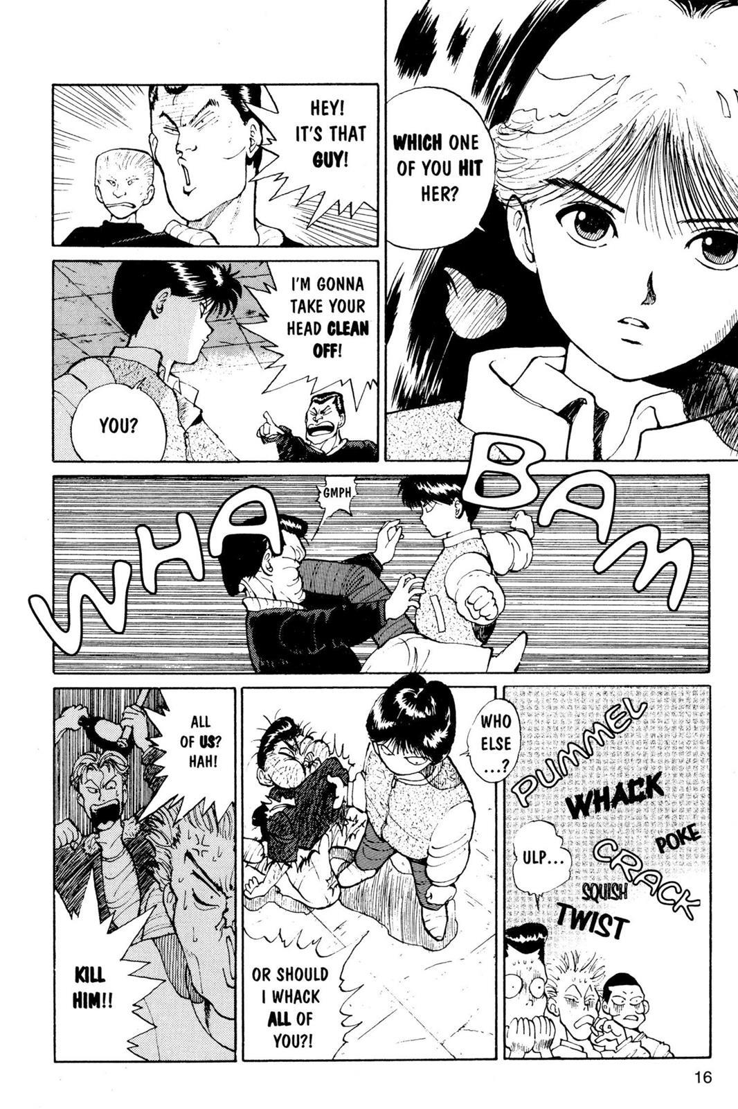 Yu Yu Hakusho Chapter 9 - Page 17