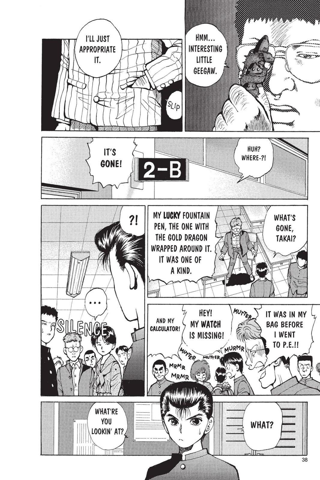Yu Yu Hakusho Chapter 19 - Page 10