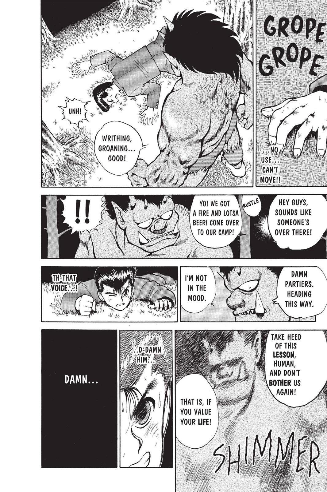 Yu Yu Hakusho Chapter 21 - Page 4