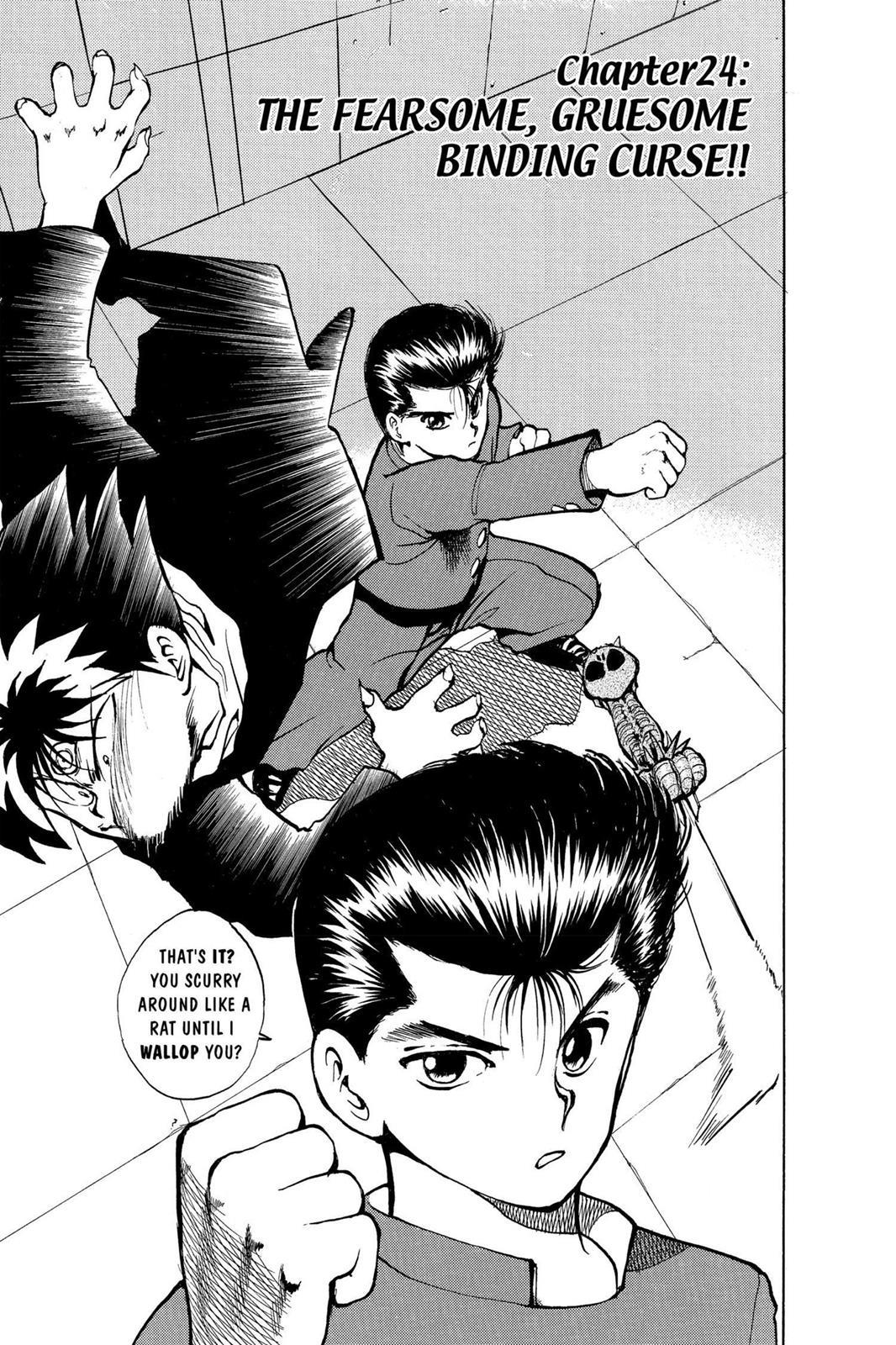Yu Yu Hakusho Chapter 24 - Page 3